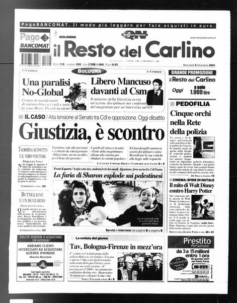 Il Resto del Carlino : giornale dell'Emilia